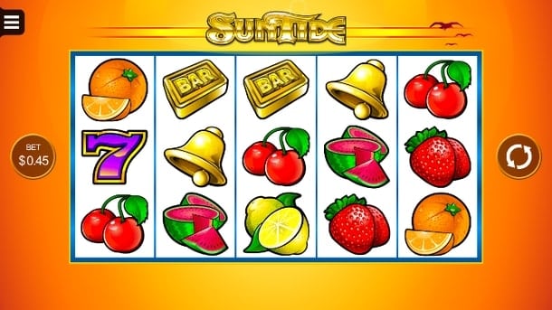 Символы игры Suntide - BAR и 7