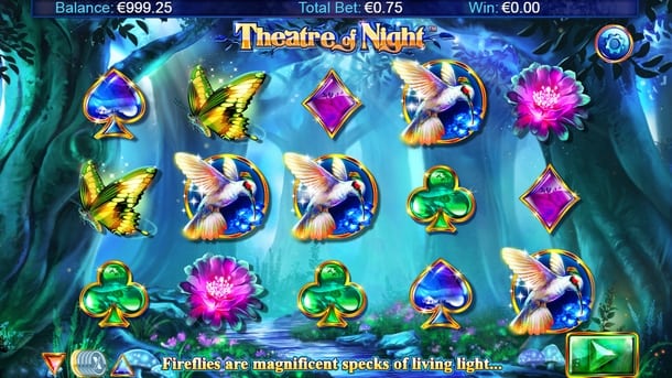 Выигрышные символы Theatre of Night